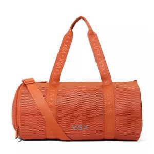 VSX Vibrant Coral Mesh Duffel Bag